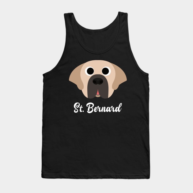 St. Bernard - Saint Bernard Tank Top by DoggyStyles